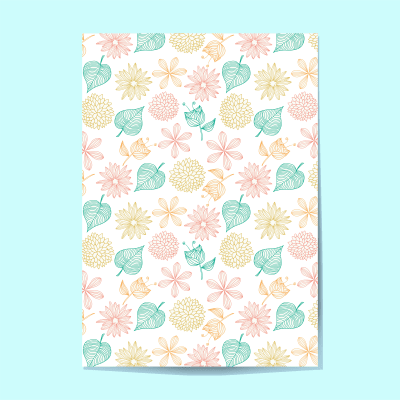 Papel Mantequilla Flores N°11 - 10 Unidades1