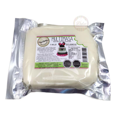 Fondant Multimasa Blanco Kreatortas 1 kg.