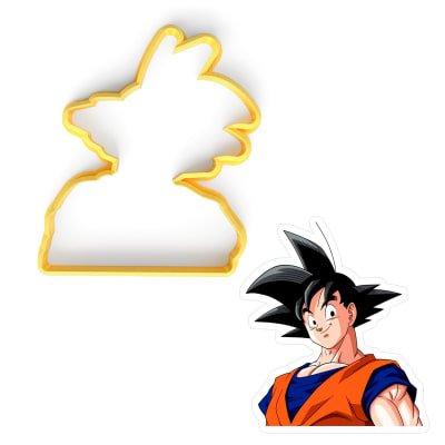 Cortador Goku N°1 Plástico1
