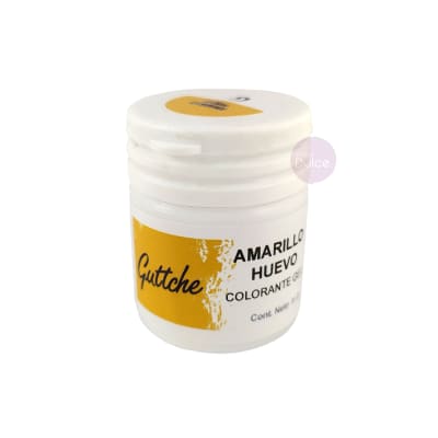 Colorante Gel Amarillo Huevo Guttche 20 gr.
