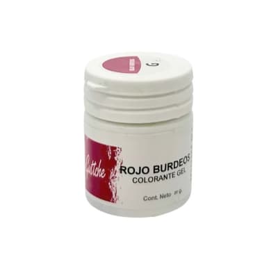 Colorante Gel Rojo Burdeos Guttche 20 gr.