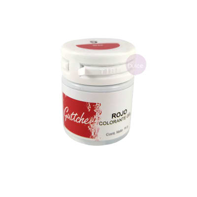 Colorante Gel Rojo Guttche 20 gr.