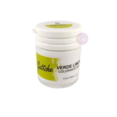 Colorante Gel Verde Limón Guttche 20 gr.