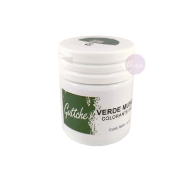 Colorante Gel Verde Musgo Guttche 20 gr.