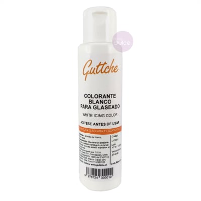 Colorante Blanco para Glaseado Guttche 60 gr.