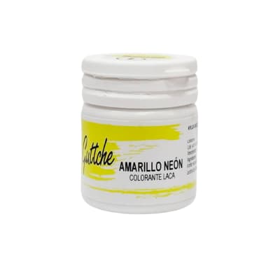 Laca para Chocolate Amarillo Neón Guttche 15 gr.