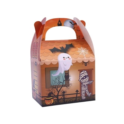 Set Cajas Halloween 4 Unidades Momia