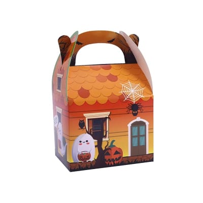 Set Cajas Halloween 4 Unidades Fantasma BOO