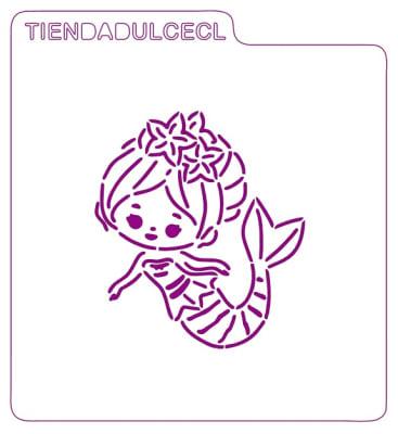 Stencil Sirena