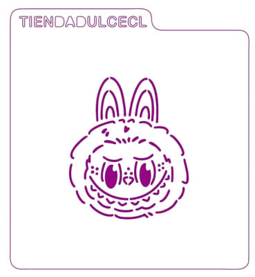 Stencil Labubu N°2