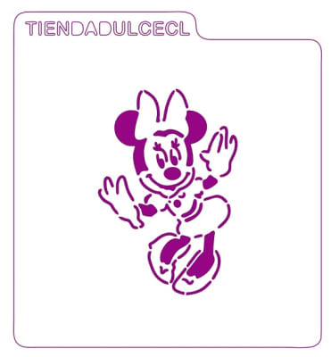 Stencil Minnie