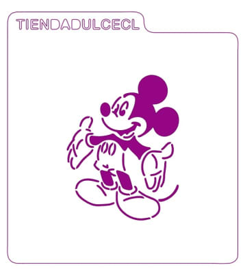 Stencil Mickey1