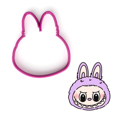 Cortador Labubu N°2 Plástico1