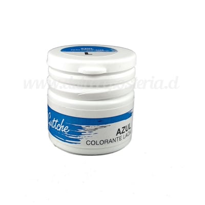 Laca para Chocolate Azul Guttche 15 gr.