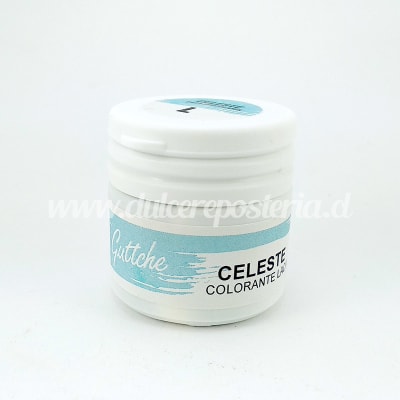 Laca para Chocolate Celeste Guttche 15 gr.