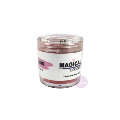 Laca en Polvo Magical Colors Rosado 5 gr.