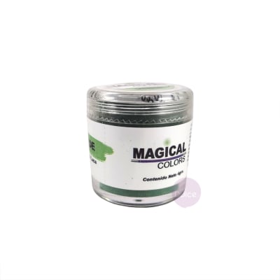 Laca en Polvo Magical Colors Verde 5 gr.1