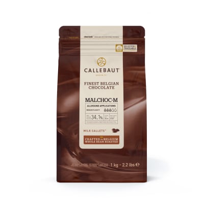 Callebaut Malchoc-M Leche Sin Azúcar 1 kg.