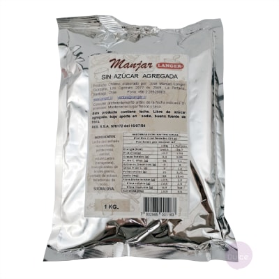 Manjar Sin Azúcar 1 Kg. Langer1
