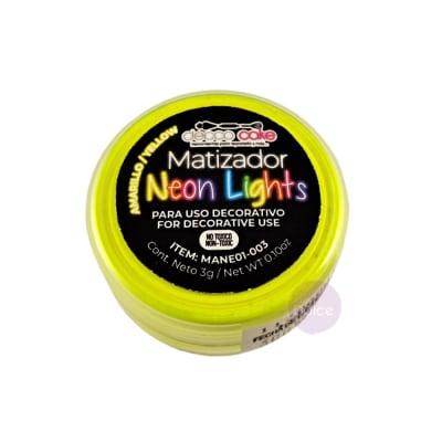 Matizador Neón Lights Amarillo 3 gr.