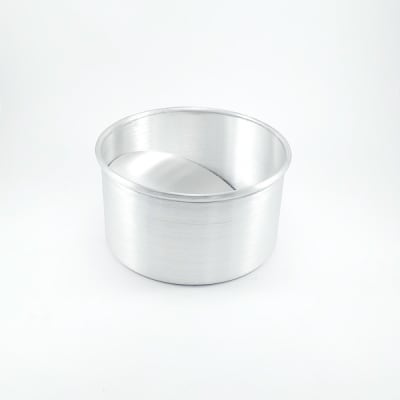 Molde Redondo 8x14 cm. Desmontable Aluminio