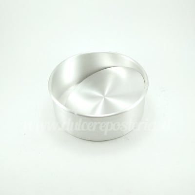 Molde Redondo 8x16 cm. Desmontable Aluminio