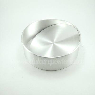 Molde Redondo 8x20 cm. Desmontable Aluminio