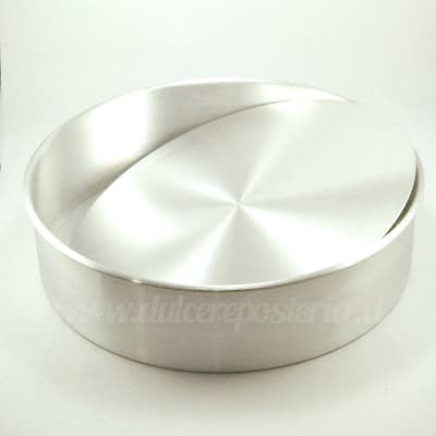 Molde Redondo 8x30 cm. Desmontable Aluminio