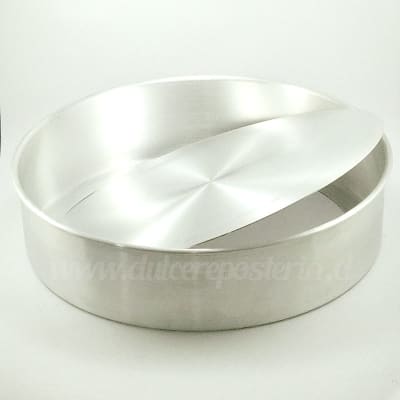 Molde Redondo 8x32 cm. Desmontable Aluminio