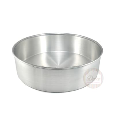 Molde Redondo 26 cm. Fijo Aluminio