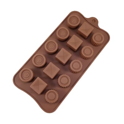 Molde Silicona Bombones Surtido1