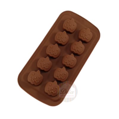 Molde Chocolate Calabazas N°1 Silicona1