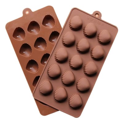 Molde Chocolate Conchas Silicona1