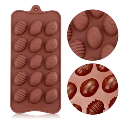 Molde Silicona Huevos 3 Diseños