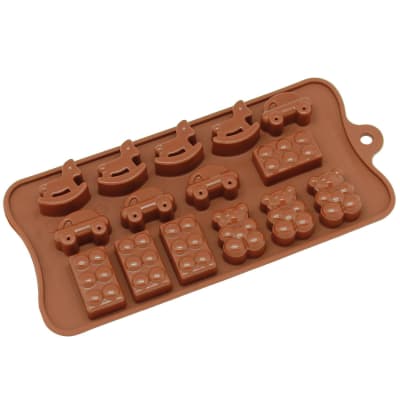 Molde Chocolate Juguetes Silicona1