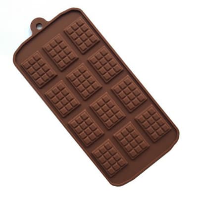 Molde Chocolate Tabletas Silicona1