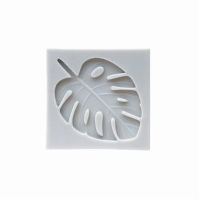 Molde Fondant Monstera (Costilla de Adán) Silicona1