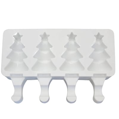 Molde Helado Cakesicles Pinos 4 Cavidades