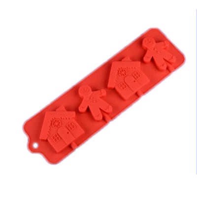 Molde Silicona Paleta Casa y Hombre de Jengibre