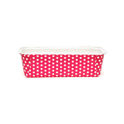 Molde Laminado Queque Rojo 20x7x6 cm. 10 Unidades1