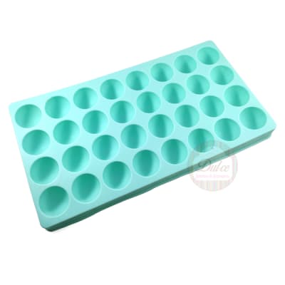 Molde 32 Semi Esferas Silicona1