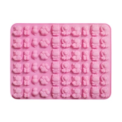 Molde Silicona Gomitas Animales N°1