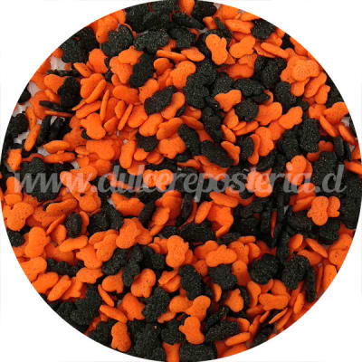Decoración Calabazas y Murcielagos 100 gr.1