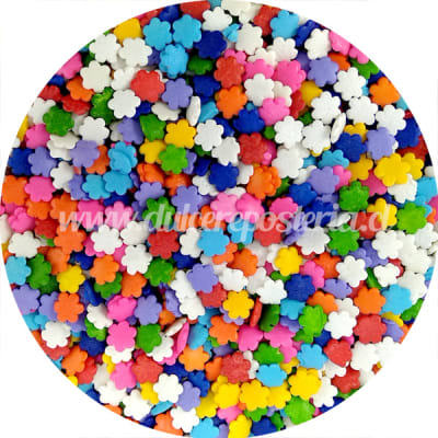 Decoración Grana Flor Multicolor 100 gr.1