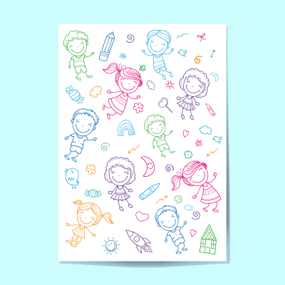 Papel Mantequilla Niños 10 Unidades1