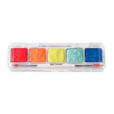 Paleta Acuarela Metalizada N°1 - 5 Colores1