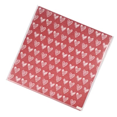 Papel Antigrasa para Alfajores Corazones N°1 - 100 Unidades1