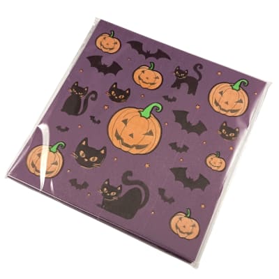 Papel Antigrasa para Alfajores Halloween N°1 - 100 Unidades1