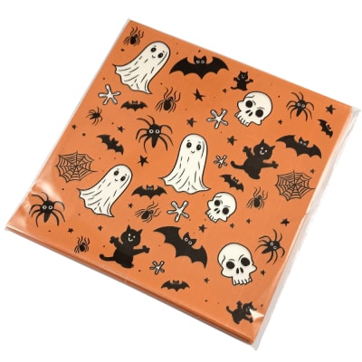 Papel Antigrasa para Alfajores Halloween N°2 - 100 Unidades1