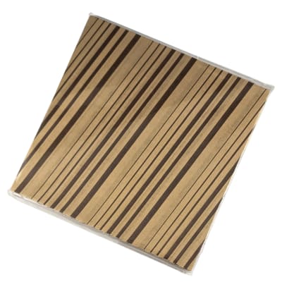 Papel Antigrasa para Alfajores Lineas Café 100 Unidades